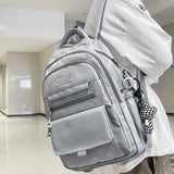 Trendy Nylon School Backpack