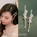 New Fashion Elegant Rhinestone Hairpins Gifts Women Girls Hair Clips Pins Barrettes Accessories Hairgrip Headdress Headwear