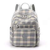 Plaid Women's School Backpack