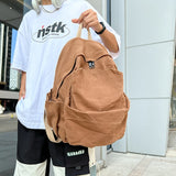 Preppy Cool Cotton Backpack