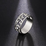Egypt Eye Of Horus Ring Stainless Steel Hollow Finger Rings For Women Protection Lucky Amulet Jewelry