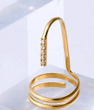 Maytrends Hot Selling Finger-tips Nail Ring Female Korean Trend Nail Cover Jewelry