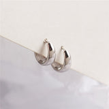 Gold/Silver Color Chunky Hoop Earrings for Women Punk Ear Jewelry New Wholesale