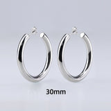 Maytrends Stainless Steel Big Circle Hoop Earrings for Women Creative Silver Plated Thread Twisted Ear Buckle Huggies Statement Jewelry