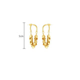 Maytrends New Senior Luxury Delicate Long Tassels Drop Earrings Fashion Versatile Exaggerate Metal Women Jewelry Girl's Earrings