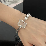 New Star Pearl Bear Bracelet Women's Sweet Cool Personality Bracelet Birthday Party Jewelry Gift Accessories