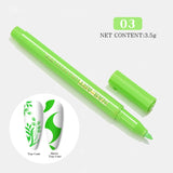 Maytrends Nail Art Drawing Graffiti Pen Waterproof Painting Liner Brush DIY 3D Abstract Lines Fine Details Flower Pattern  Manicure Tools