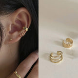 Fashion Ear Cuffs Without Piercing Ear Clip Earrings Non-Piercing Fake Cartilage Earrings For Women Jewelry Gifts