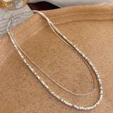 Maytrends French Vintage Style Baroque Imitation Pearl Necklace Women's Elegant Collar Chain Luxury Necklaces Jewelry Wholesale