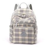 Plaid Women's School Backpack