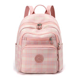 Plaid Women's School Backpack