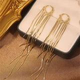 Maytrends New Style Simple Hollow-out Flower Pearl Celebrity Atmosphere Earrings Fashion Retro Earrings Earrings for Women