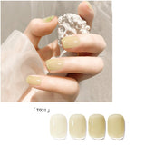 NEW 8ml Summer Transparent Jelly Gel Nail Polish Pink Gel Semi Permanent Polish Top Coat Soak Off UV Gel Art Nail Varnish