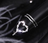 Maytrends Hot Selling Finger-tips Nail Ring Female Korean Trend Nail Cover Jewelry