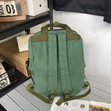 Canvas Large Capacity Backpack