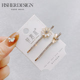 New Fashion Elegant Rhinestone Hairpins Gifts Women Girls Hair Clips Pins Barrettes Accessories Hairgrip Headdress Headwear