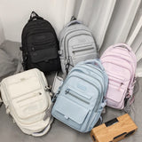 Trendy Nylon School Backpack