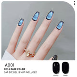 Maytrends 7ml 9D Laser Cat Magnetic Gel Nail Polish Diamond Glitter Cat Eye Gel Soak Off UV LED Nail Varnish UV Gel Need Nude Base