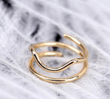 Maytrends Hot Selling Finger-tips Nail Ring Female Korean Trend Nail Cover Jewelry